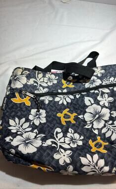 Hawaii Spirit Floral and Turtle Print Bag